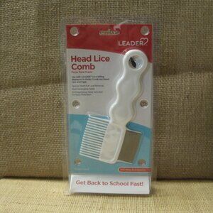 Leader Head Lice Comb detangle magnify NIP